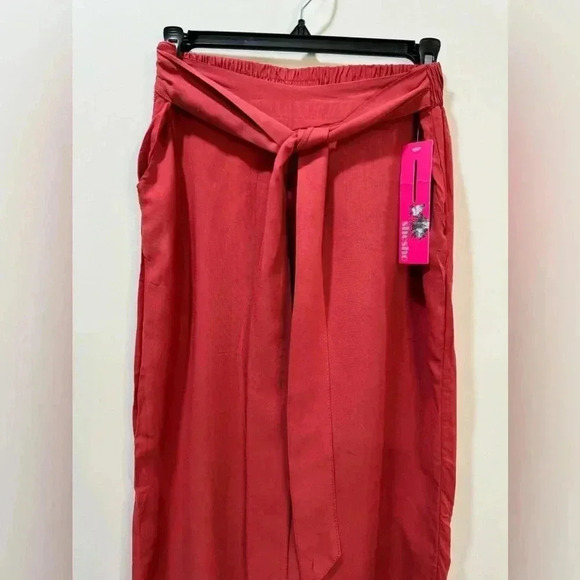 Shosho Women’s Wide Leg Ankle Pants - Size M - Picture 8 of 8